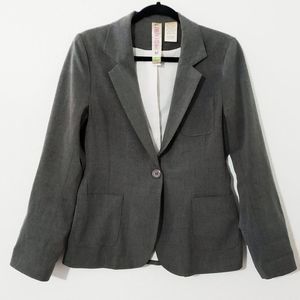 Fresh Brewed Long Sleeve One Button Closure Blazer